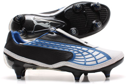 Puma Football Boots  V1-10 SG Football Boots White/Blk/Royal