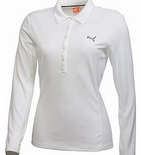 Ladies Long Sleeve Polo Shirt