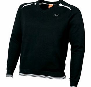 Mens Cotton V-Neck Sweater