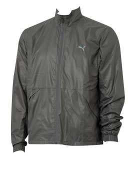 Golf Packable Wind Jacket Steel Grey