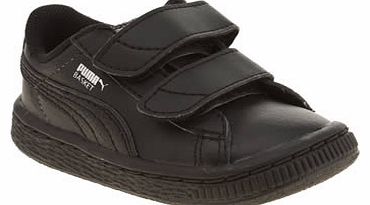 Puma kids puma black basket unisex toddler 2509207020