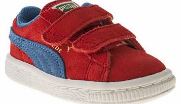 kids puma red suede classic unisex toddler