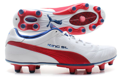 King Finale SL I FG Football Boots White/Ribbon