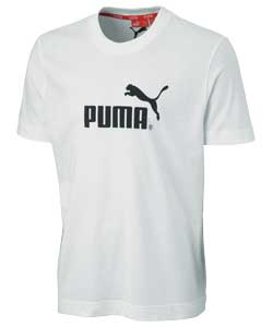 Logo T Shirt White - Extra Large