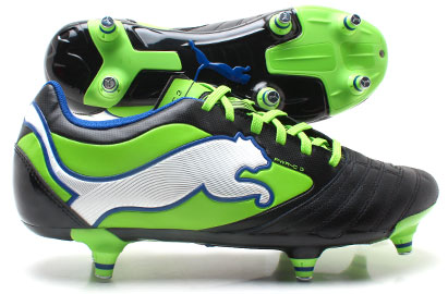 Powercat 3 SG Football Boots Black/Jasmine