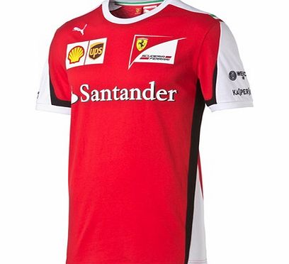 Scuderia Ferrari 2015 Team T-Shirt Red 761669-01