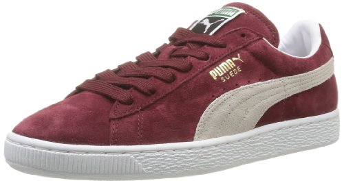 Suede Classic - Cabernet/White UK 9