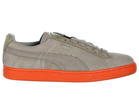 Suede Classic Grey/Beige/Orange Trainers