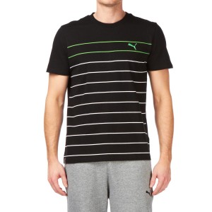 T-shirts - Puma Streak T-shirt - Black/Green