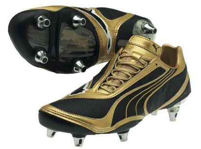 V1-08 SG Football Boots Blk / Team Gold