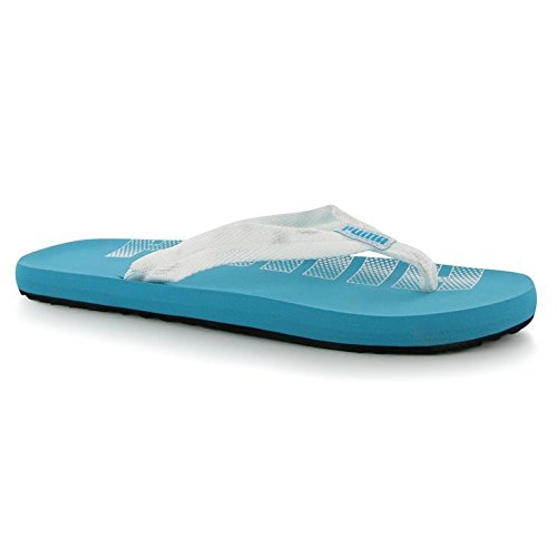 Womens Epic Flip Flops Ladies Aqua/White 7