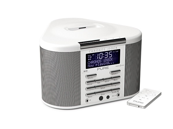 Chronos i-dock DAB Radio White