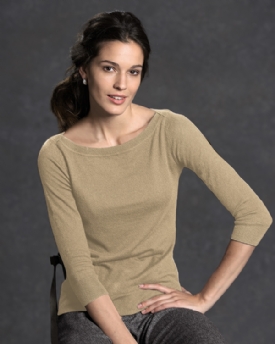 V-Neck Sweater With Button Cuff in Superfine