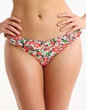 Pureda, 1295[^]184465 Bella Classic Brief With Frill - Floral