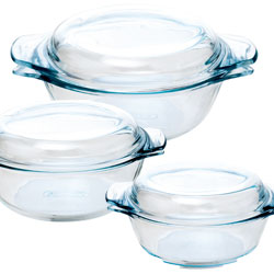 Pyrex 3 Piece Casserole Set