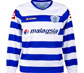 Lotto 2011-12 QPR Long Sleeve Home Shirt