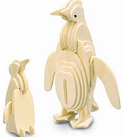 Penguins - QUAY Woodcraft Construction Kit FSC