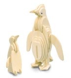 Penguins - Woodcraft Construction Kit