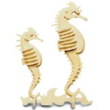 Sea Horse Woodcraft Construction Kit