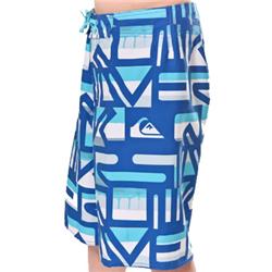 quiksilver Boys Bleeker Reload Board Shorts- Leroy