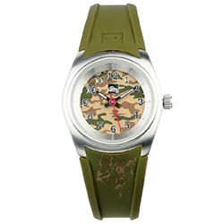 Boys Kick Start Watch - Khaki/Camo