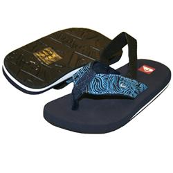 Boys Little Organica Flip Flops - Navy