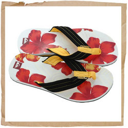 Hypno Hugo Flip Flop White