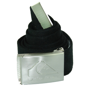 Mens Quiksilver No Entry Web Belt. Black