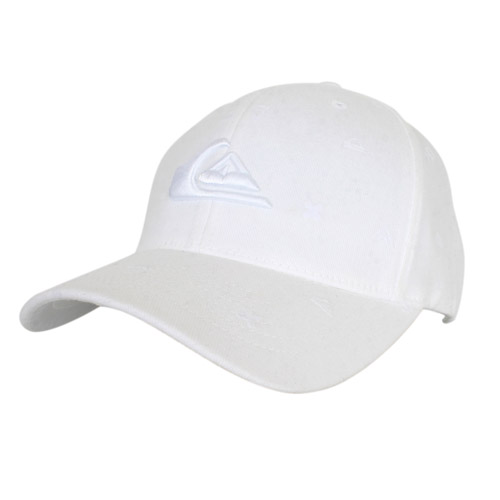 Mens Quiksilver Flexifit Cap White