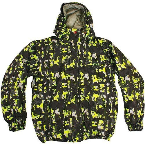 Mens Quiksilver Last Mission Tech Jacket Bark