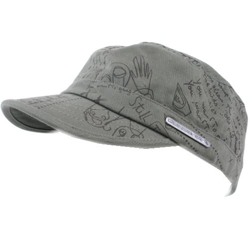 Mens Quiksilver Rocket Team Military Cap Army Green