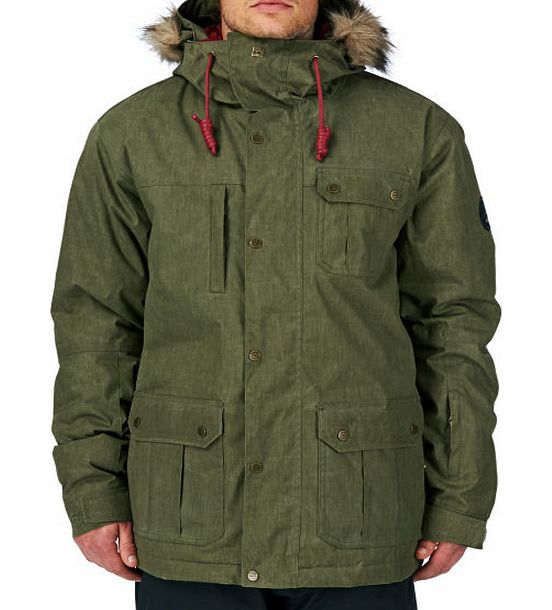 Quiksilver Mens Quiksilver Storm 10k Snow Jacket - Winter