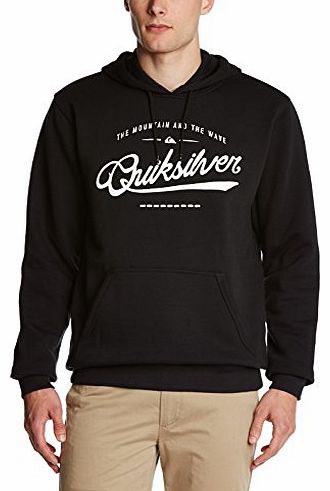 Mens Rib Good G2 Long Sleeve Hoodie, Black, Large