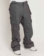 Mens Sherpa Fancy Denim Pant - Dark Grey