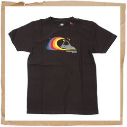 Rainbow Tee Black