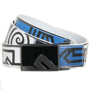 Window Blues Belt - White