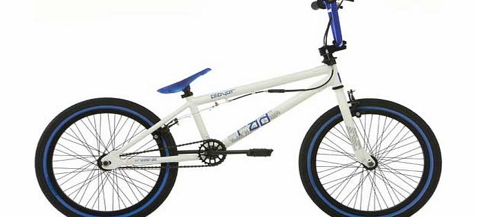 Player 20 Inch BMX - White/Blue