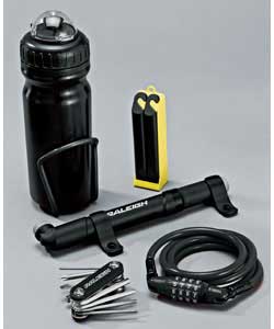 Black 7 Piece Accessory Kit