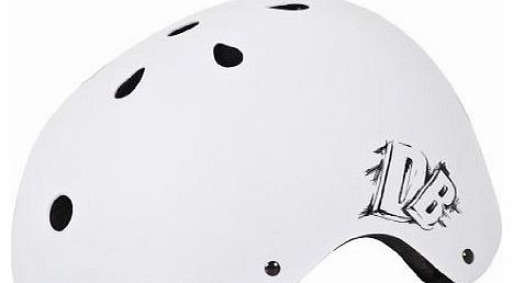 DB Jump Helmet - Matt White, Medium