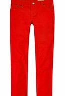 Girls 5-6yrs Rutgers orange jeans