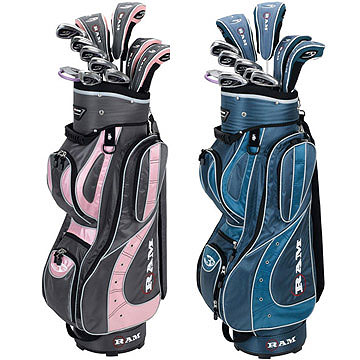 CONCEPT 3G LADIES GOLF SET WITH CART BAG Left / Ladies / Blue