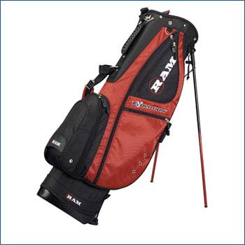 Ram WIZARD REVOLUTION STAND BAG BLK/RED