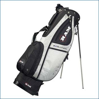 WIZARD REVOLUTION STAND BAG BLK/SILVER