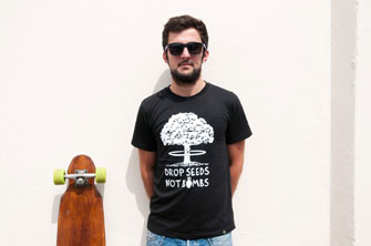 Drop Seeds Not Bombs T-Shirt