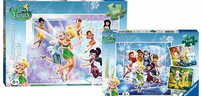 Disney Fairies 100pc and 3x49pc