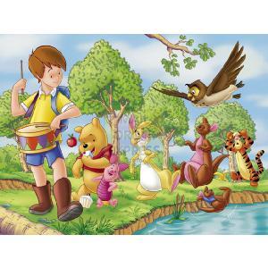 Winnie The Pooh Forward March 100 Piece Jigsaw Puzzle