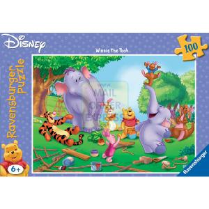 Winnie The Pooh Fun With The Heffalump XXL 100 Piece Jigsaw Puzzle