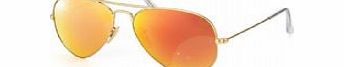 Ray-ban Aviator Sunglasses Rb3025 112/4d Matte