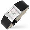 Raymond Weil Tema - Ladies`Double Diamond River Leather Watch