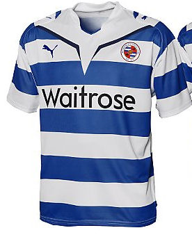 Umbro 09-10 Reading home shirt